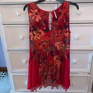 Free People floral pattern sundress